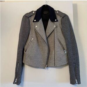 Theory Gray and Black Women's Blazer